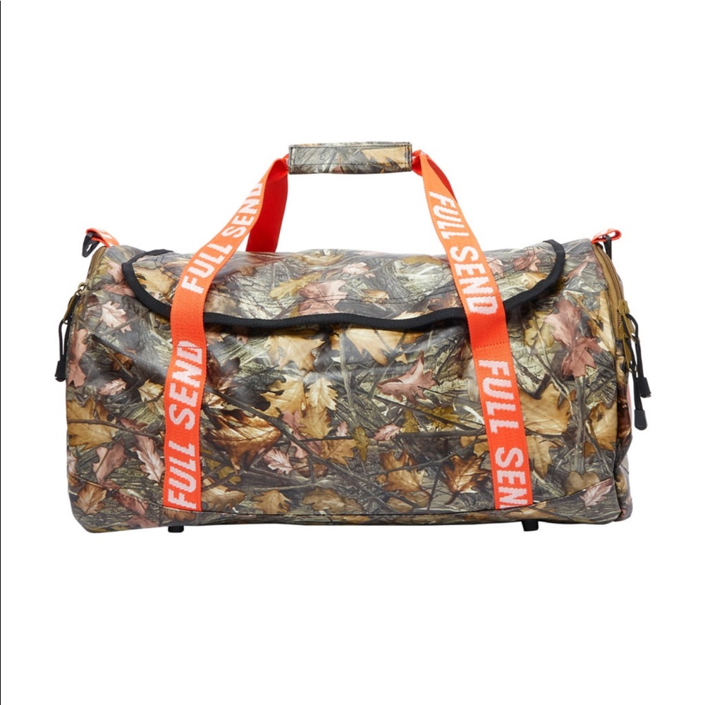 Nelk Boys Full Send camo duffel bag